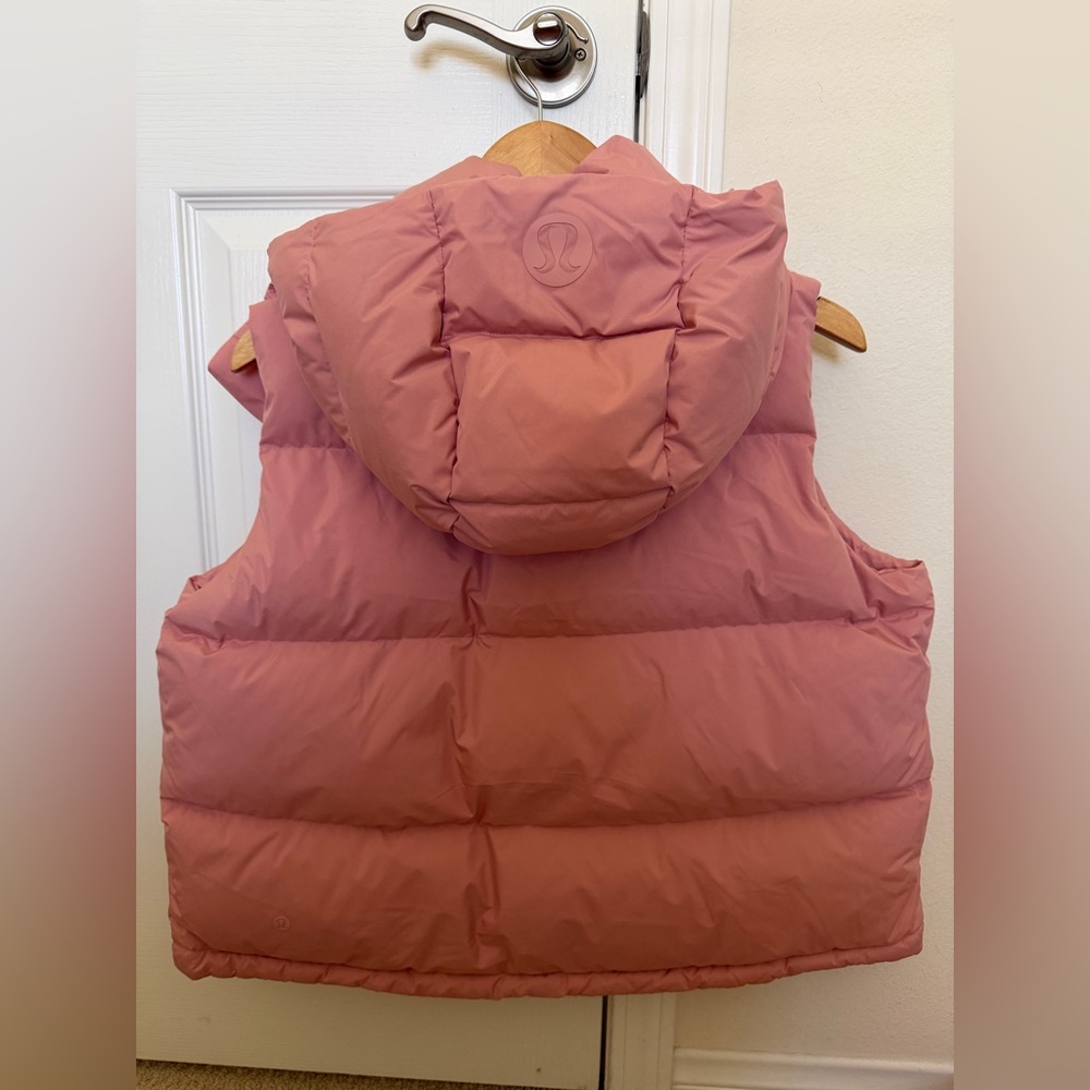lululemon Wunder Puff 600-Down-Fill Cropped Vest Size 6 - Picture 7 of 7